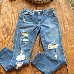 Lovers and Friends Denim High Rise Skinny 27
